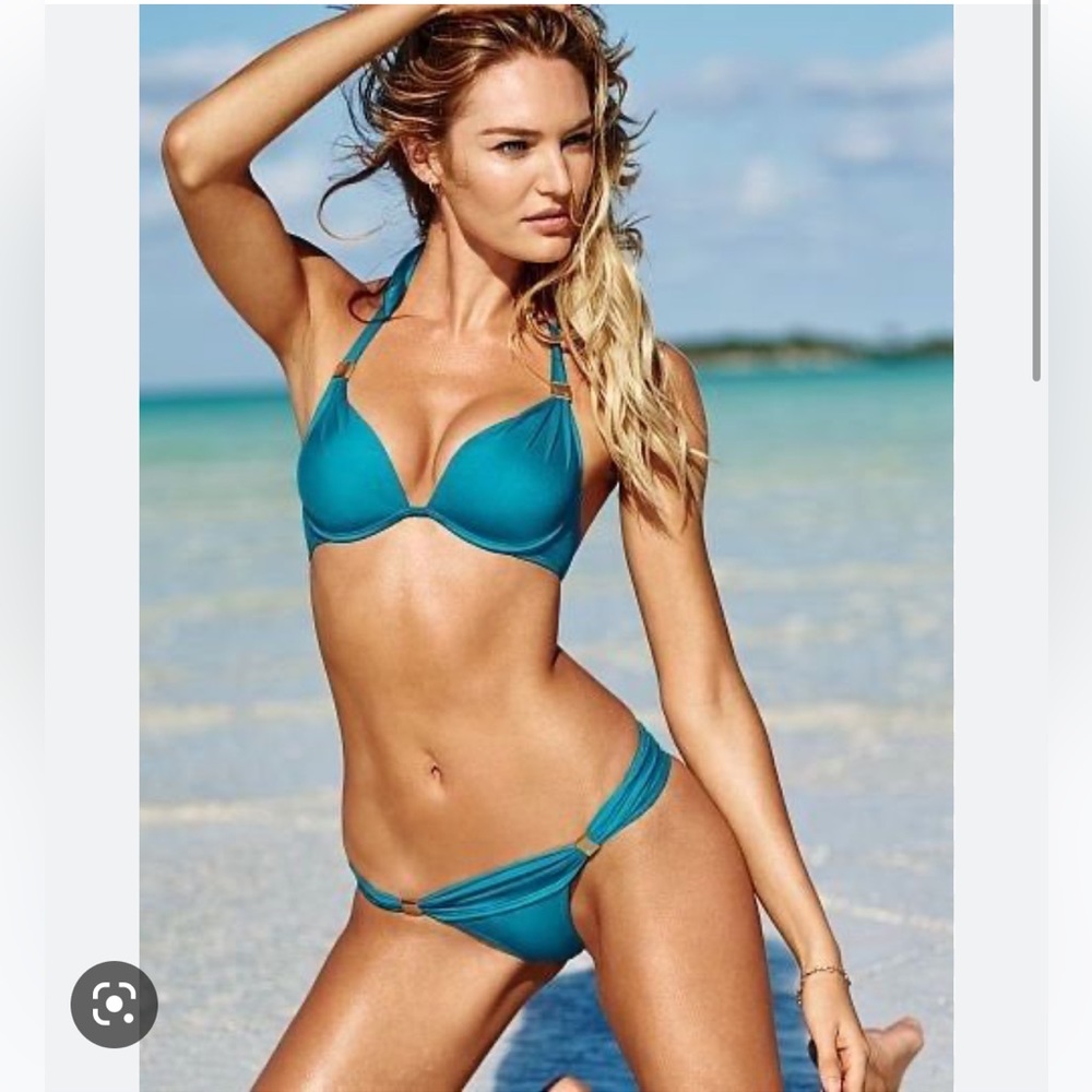 Victoria’s Secret hottie halter bikini top 34c - read!